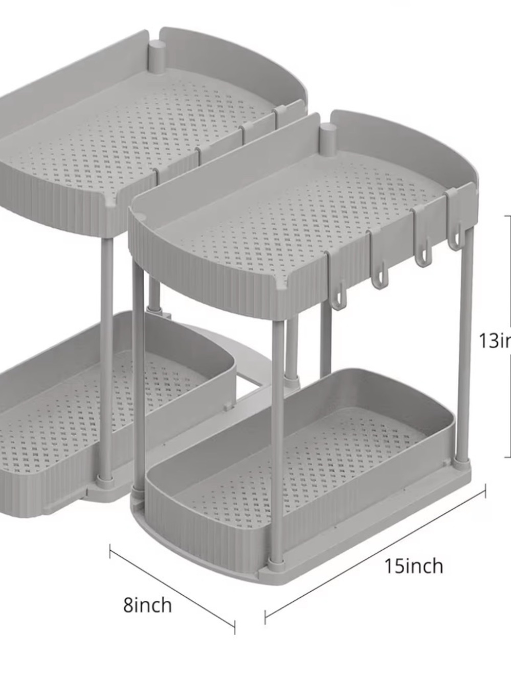 Under the sink bathroom or kitchen shelf (one shelf)